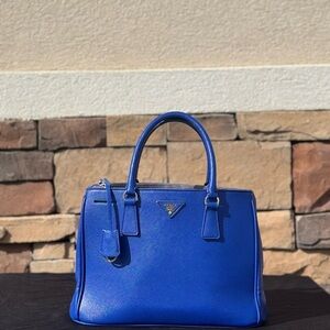 Prada Vibrant Blue Purse